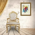 thumbnail image 3 of Kovacs, Anna Brigite 18x24 Gold Ornate Wood Framed with Double Matting Museum Art Print Titled - Dog, 3 of 4