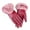 Red, variant on Visland Women Gloves Fashion Faux Leather Faux Fur Anti slip Winter Hand Warm Mittens for Cycling Skiing Climbing