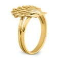 thumbnail image 5 of 14K Lion's Paw Shell Ring R678, 5 of 5