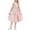 E161-Pink, variant on Girls Summer Ombre Sleeveless Cute Dress, Fashion Round Neck Casual Soft Short Dress, Kids Daily Versatile Dress