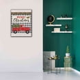 thumbnail image 5 of Epic Graffiti 'Merry Christmas Red Truck' by Deb Strain, Giclee Canvas Wall Art, 26"x34", 5 of 8