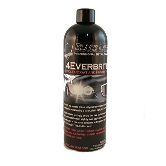 Blacklabel 4Everclear Headlight U.V. Clear Coat with 4 Free applicators and tip.