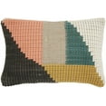 thumbnail image 1 of homeroots home decor 386299 Multicolor Geometric Patch Throw Pillow, 1 of 1