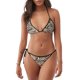 thumbnail image 1 of Balery Watercolor Zebra Pijama Estampado Bikini de Dos Piezas para Mujer - Conjunto de Bikini Ajustable Sexy y Cómodo para Playa, 1 of 6