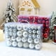 thumbnail image 2 of Adornos de bolas de Navidad, juego de 100 adornos para árbol de Navidad con cuerda para colgar, decoración navideña colgante para fiestas navideñas en casa, 2 of 5