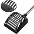 thumbnail image 5 of Yangbaga Metal Cat Litter Scoop with Deep Shovel&Long Handle,Detachable Stainless Steel Non-Stick Litter Sifter with Foam Padded Grip, No Bending Back Heavy Duty Cat Litter Scooper, 5 of 7