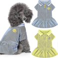 thumbnail image 1 of Vestido para perros KAIYANG 2 piezas transpirable de malla para mascotas verano, 1 of 5