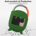 thumbnail image 3 of Silicona Compatible Con Jbl Clip4/Clip4, Funda Protectora Para Altavoz Bluetooth, Funda Para Caja De Almacenamiento Portátil seitruly HA040611-01, 3 of 6