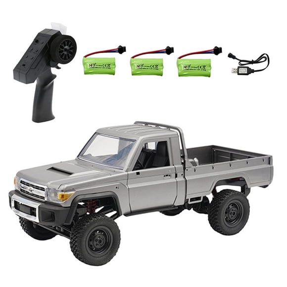 MN82PRO 1/12 Full Scale RC Car 2.4G 4WD Remote Control Off Road Pickup With LED Lights RC Rock Crawler Model Toy Gifts For Kids