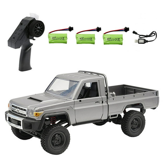 MN82PRO 1/12 Full Scale RC Car 2.4G 4WD Remote Control Off Road Pickup With LED Lights RC Rock Crawler Model Toy Gifts For Kids