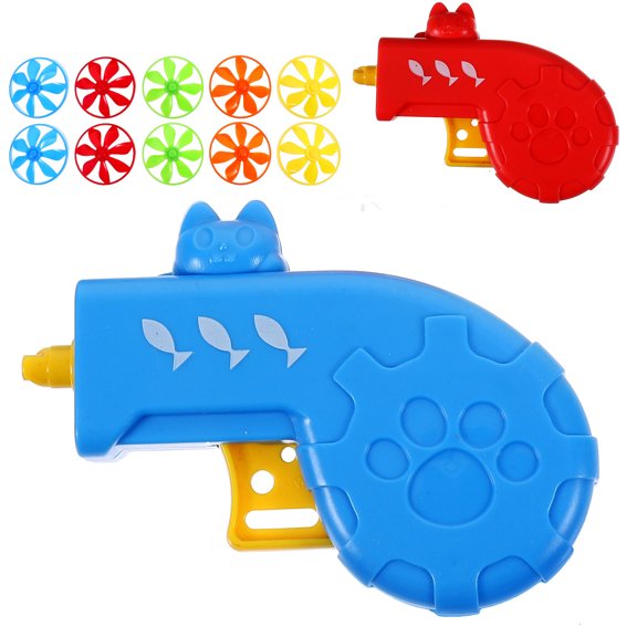 WASHWEPE 2 Pcs Cat Grab Toys Interactive for Indoor Cats Pet Flying Disc Child