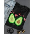 thumbnail image 3 of Avocado Love T-Shirt Women -Image by Shutterstock, Female Large, 3 of 4