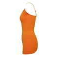 thumbnail image 2 of Womens Long Camisole Tank - Burnt Orange, 2 of 3