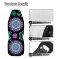 thumbnail image 4 of CHAQLIN Polyester Fabric Front Seat Cover for Automotive, Washable Waterproof Car Seat Covers, Mandala Art, 4 of 10