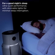 Shark NeverChange MAX 1200 Sq Ft HEPA Air Purifier, 5-Year HEPA-Exceeding Filter, Captures Pollutants, Pet Dander, Dust, and Smoke, HP300 Charcoal Gray