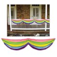 thumbnail image 1 of The Beistle Company Spring Rainbow Fabric Bunting (Pack of 6), 1 of 2