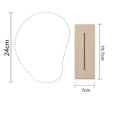 thumbnail image 1 of Irregular Desktop Mirror Simple Alien Cloud Dressing Mirror Girl Student Dormitory Bedroom Makeup, 1 of 3