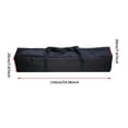 thumbnail image 3 of Tent Pole Storage Bag - with Handle, 150cmx20cmx20cm. Foldable, Smooth Zippers, for Camping Equipment, Durable Handle, 3 of 6