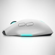 Alienware Wireless Gaming Mouse AW620M 2.4GHz 26000 DPI 7 Buttons Lunar Light