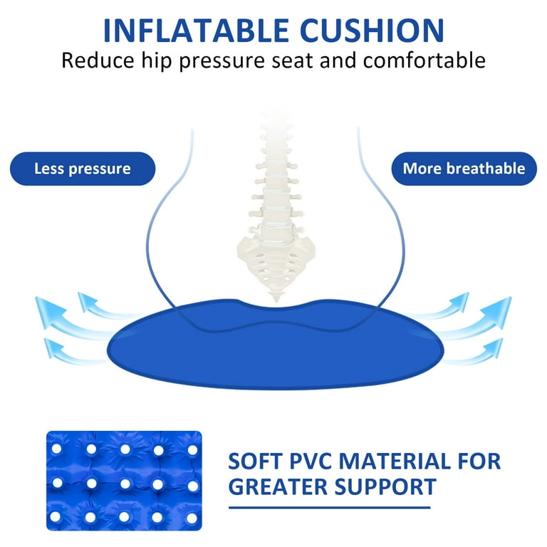 YLSHRF Medical Household Pressure Sore Prevention Seat Cushion  Anti-bedsores Inflatable Cushion, Anti-bedsores,Pressure Sore Prevention 