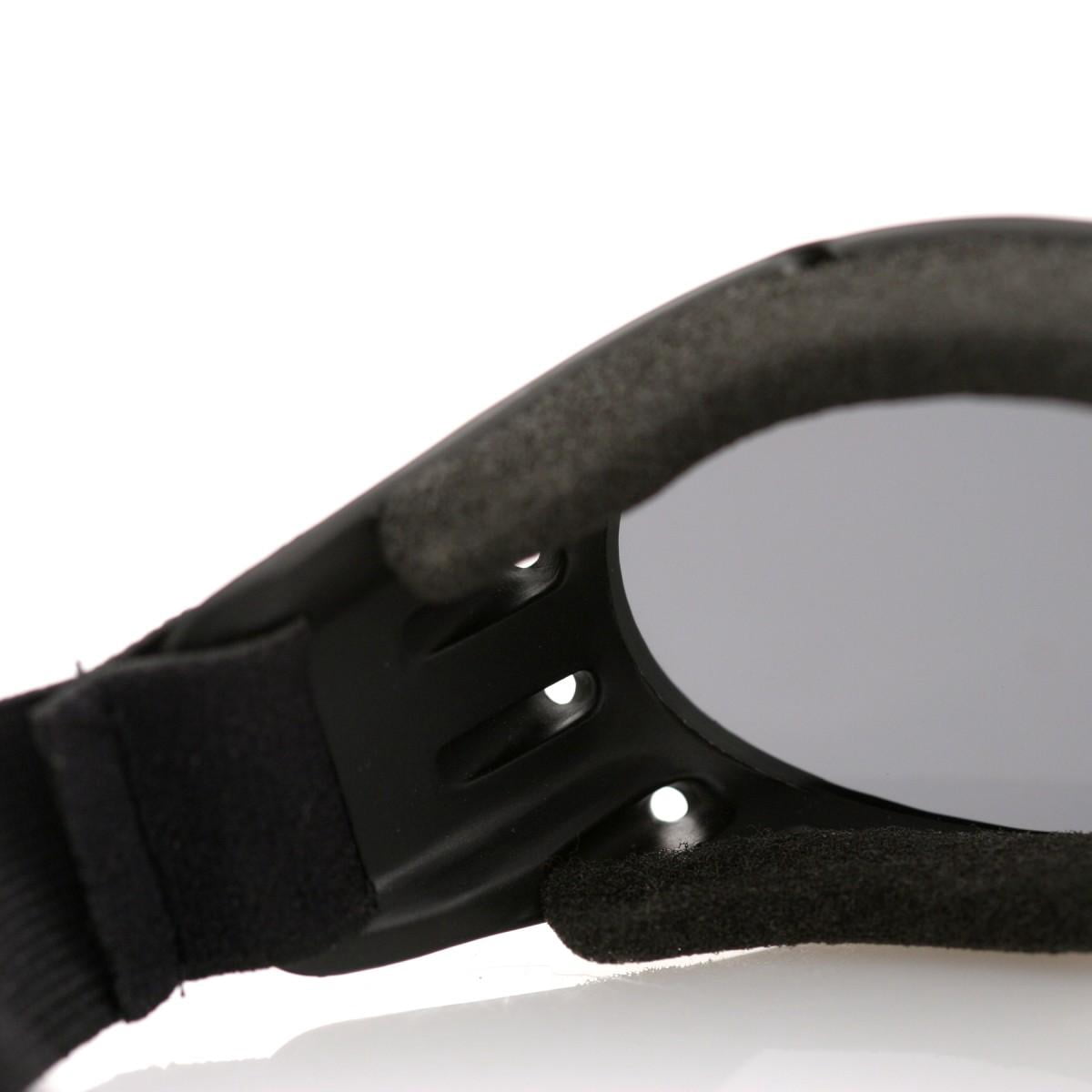 Bobster Cruiser Goggle-Style Motorcycle Sunglasses w/Smoke Lens