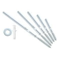 thumbnail image 4 of 100-300mm Floating Shelf Bracket Wall Mount Support Pins Blind Shelf Supports 8X300, 4 of 6