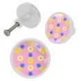 thumbnail image 2 of 4 Pcs Pineapple Knobs for Kitchen Cabinet Cupboard Dresser Bookcase Drawer Pulls Handles Round Home Decor, 2 of 5
