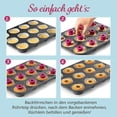 thumbnail image 4 of unique Silicone Cookie Cutters, Baking Cups, Perfect Cut-outs For Professional Muffins And Cupcakes, Ideal For Hollowing And Filling Muffins, Cupakes, 4 of 5