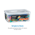 thumbnail image 5 of NOMA Quick Clip C9 LED Christmas String Lights, 16.8 Foot, 25 Multicolor, 5 of 6