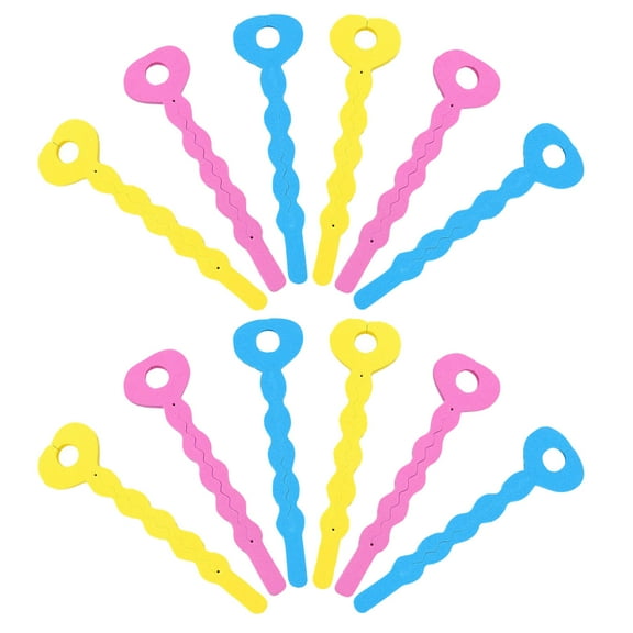 ETHZZLE 24pcs Sponge Curling Rods for Hair Styling DIY Wavy Hair Women Everyday Use