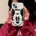 thumbnail image 4 of Cartoon Silicone 3D Mickey Phone Case for iPhone 16 Pro Max 15 Plus 14 13 Pro 12 11 Anti-fall Protective Cover, 4 of 5