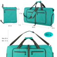 thumbnail image 2 of Bolsa de viaje Woogwin, grande, impermeable, 60 L, color verde nieve, 2 of 6
