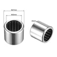 thumbnail image 2 of TA2025 Needle Roller Bearing 20mm Bore 27mm OD 25mm Width Chrome Steel Open End, 2 of 5