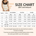 thumbnail image 2 of QRIC Shapewear for Women Tummy Control Brief Bodysuit Open Bust Body Shaper Zipper Closure Beige, S, 2 of 6