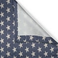 thumbnail image 3 of Ambesonne Star Kitchen Curtains, Patriotic Freedom, 55"x45", Violet Blue and Tan, 3 of 3