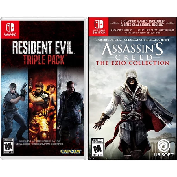 Capcom, Resident Evil Triple Pack, 013388410132, Nintendo Switch