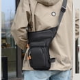 thumbnail image 2 of braveheart Adjustable Straps Motorcycle Leg Bag Waterproof For Men On Go Universal Fit Shoulder Waist Bag Gray, 2 of 6