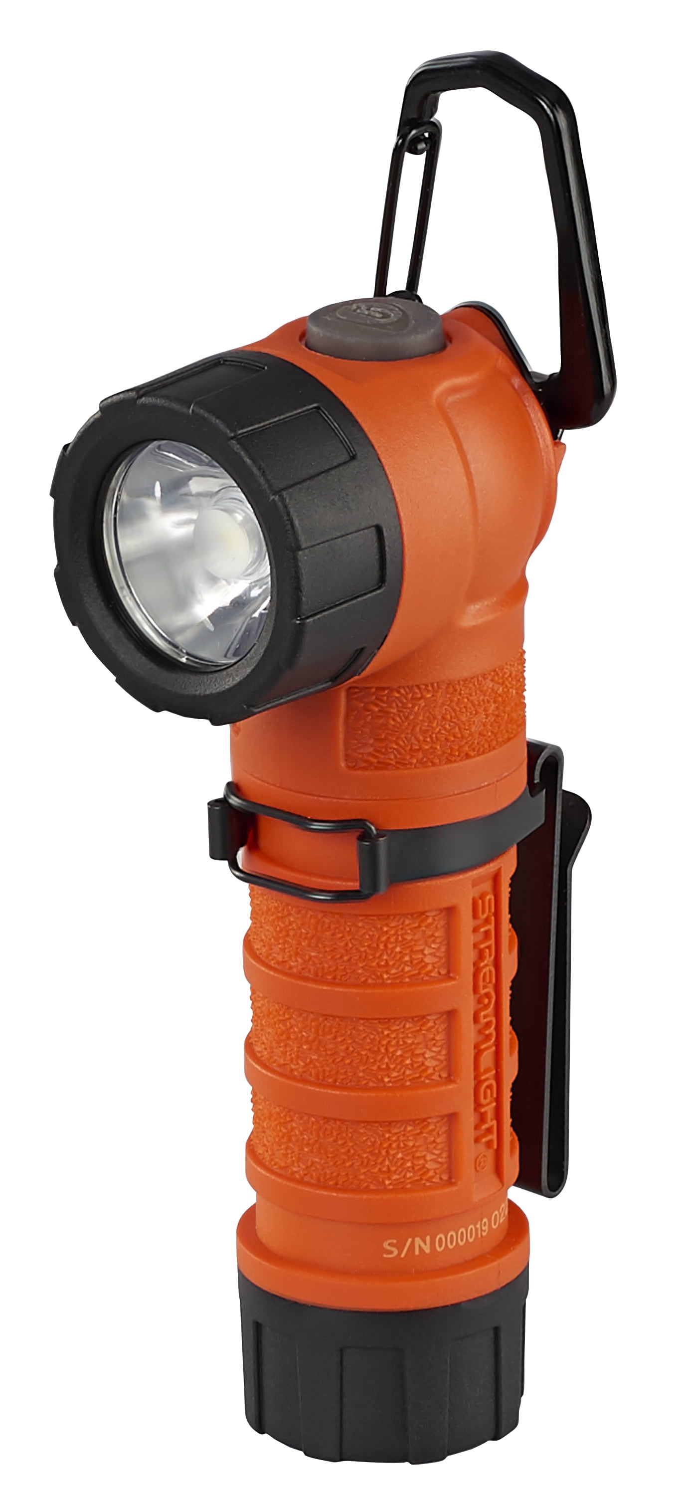 Streamlight PolyTac 90 X USB 500 Lumen Right Angle LED Flashlight, Orange