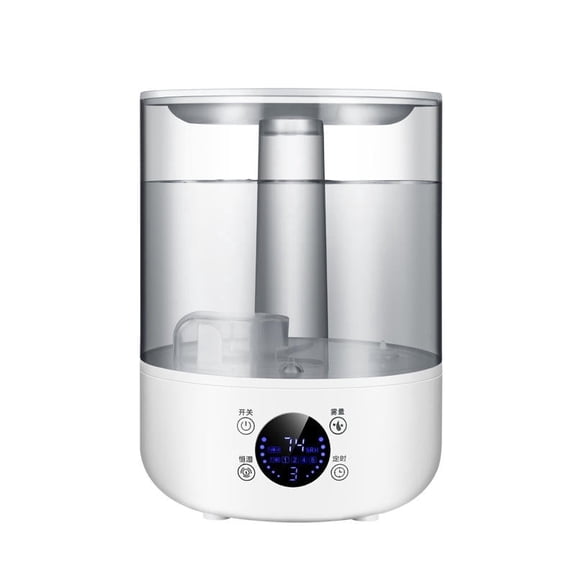 Humidifiers for Bedroom, 2.5L Tank for Large Room, Easy to Fill & Clean, 28dB Quiet Cool Mist Air Humidifier for Home Baby Nursery & Plants, Auto Shut-off and BPA-Free for Safety, 25H