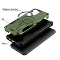 thumbnail image 4 of for Samsung Galaxy A36 5G 6.7-inch Case [Compatible with MagSafe] Built in Invisible Stand, Military Grade Shockproof Soft TPU Protective Cover Case,Green,For Galaxy A36 5G, 4 of 8