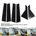 thumbnail image 3 of Calcomanía Del Pilar De La Ventana Del Coche, Pegue Firmemente La Superficie Lisa, Embellecedor Del Pilar B De La Ventana De La Puerta Antienvejecimiento Para Cerato 2019 A 2023, 3 of 7