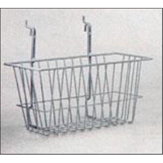 RackEm Racks 5081-W Panier en Fil Métallique 12 Po H x 6 Po L x 6 Po P - Blanc