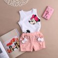thumbnail image 4 of Fortune Baby Girl Summer Sleeveless Cartoon Print Vest + Shorts, 4 of 9