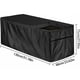 thumbnail image 2 of Funda rectangular para muebles de patio, material de poliéster Oxford impermeable, resistente al viento, anti-UV, funda duradera para exteriores para jardín (130 x 60 x 71 cm), 2 of 5