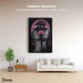 thumbnail image 2 of Cuadro Decorativo Canvas Mujer Africana Joyas Rosadas 60x90, 2 of 6