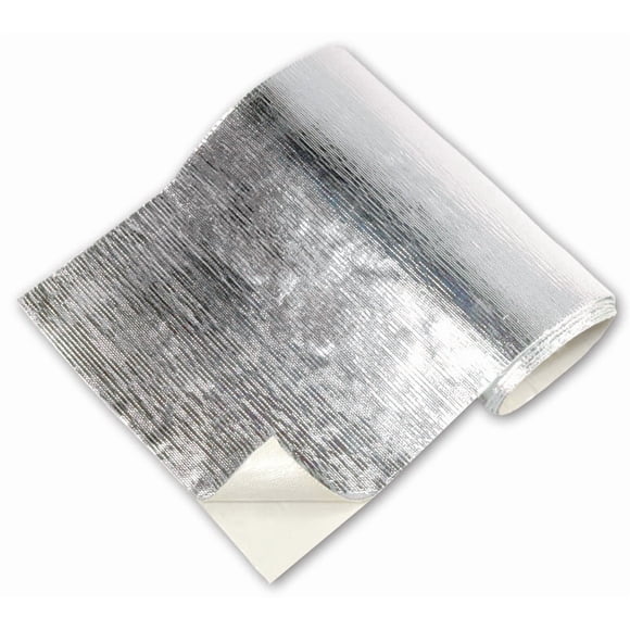 Thermo-Tec Matériau de Protection Thermique 13590 Barrière Thermique Adhésive Arrière; Largeur 24 Pouces X Longueur 48 Pouces; Supporte jusqu'à 2000 Degrés Fahrenheit; Silice