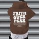 thumbnail image 5 of WILLBEST Sudaderas Deportivas para Hombre, Moda Masculina, Informal, con Letras Estampadas, Suéter con Capucha De Manga Larga XXXGrande, 5 of 7