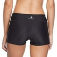 thumbnail image 3 of Body Glove Women's Standard Rider Elastic Waist Hybrid Swim Short with UPF 50+, Black, Large New with box/tags, 3 of 5