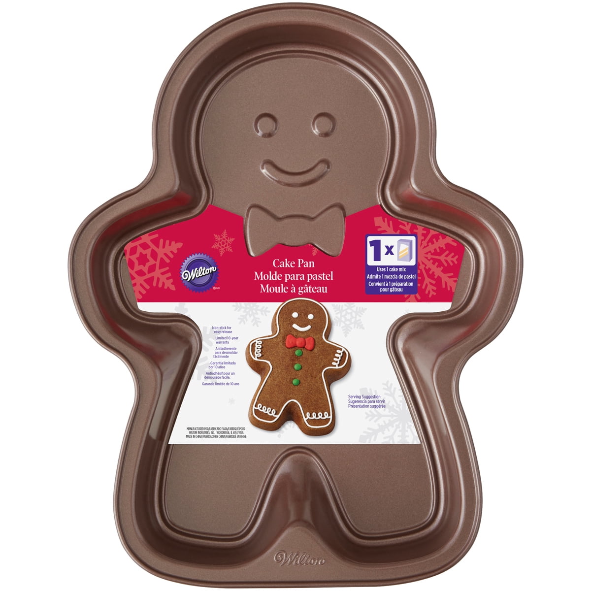 Wilton Gingerbread Boy Non Stick Cake Pan Brown Walmart Com Walmart Com Wilton Gingerbread Boy Non Stick Cake Pan Brown Walmart Com Walmart Com
