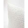thumbnail image 4 of Cool Cotton White Waffle Weave Pillow 14x20 Down / White, 4 of 5